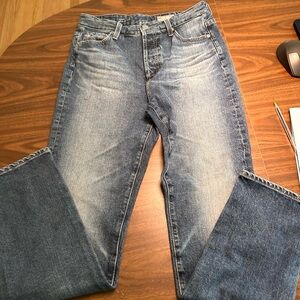 AG Alexx High Rise Straight Jeans 28